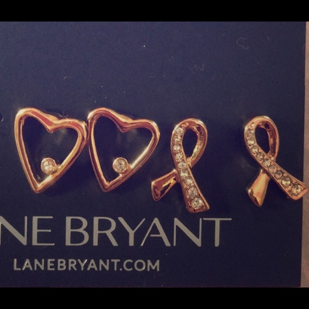 Nickel free rose gold colored earrings